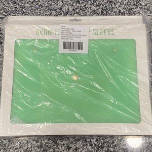 Urban Outfitters 13" Neon Green Laptop Bag (Sleeve Case)